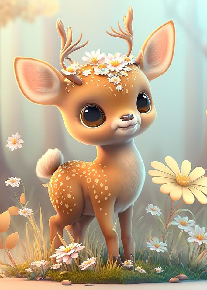 deer cute