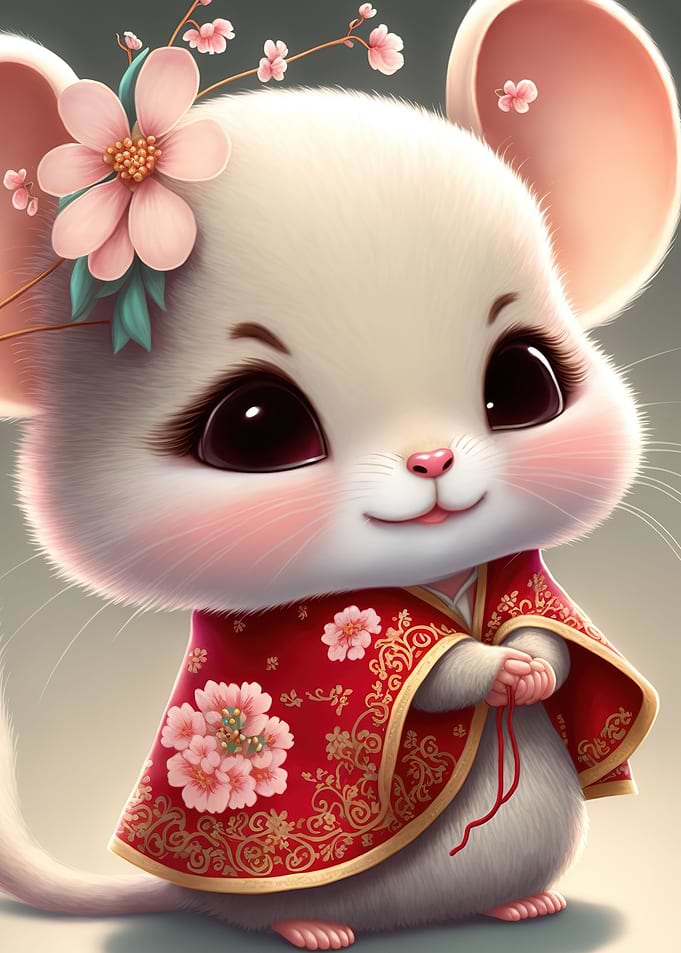 white mouse