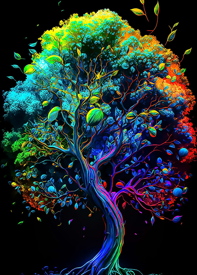 Tree Colorful