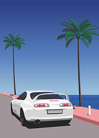 tropical beach trip