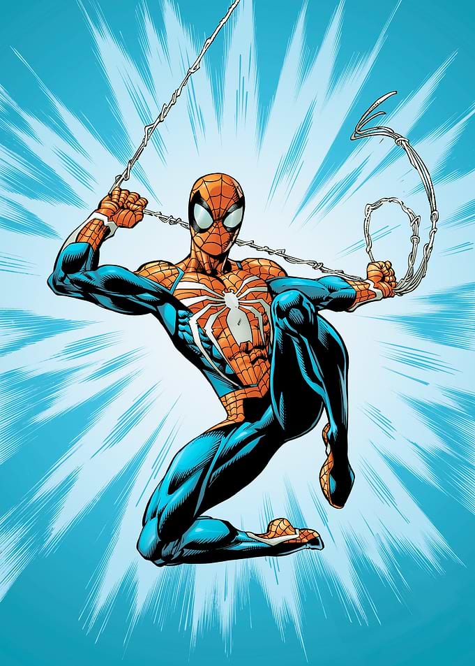 Spider-Man: Blue flash