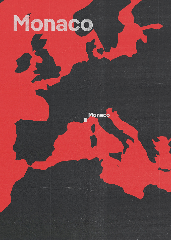 Monaco City Map