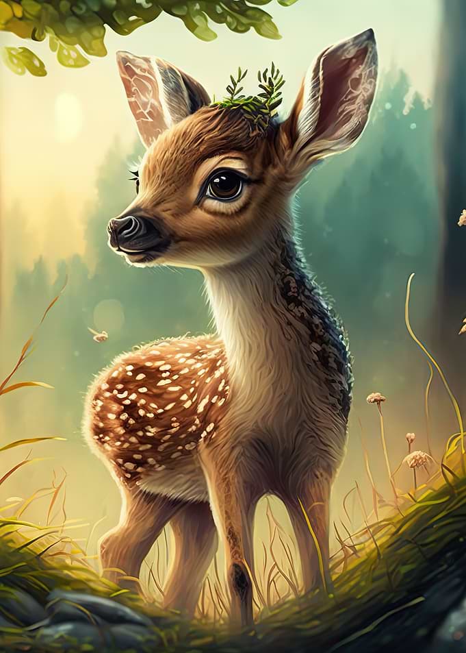 deer cute