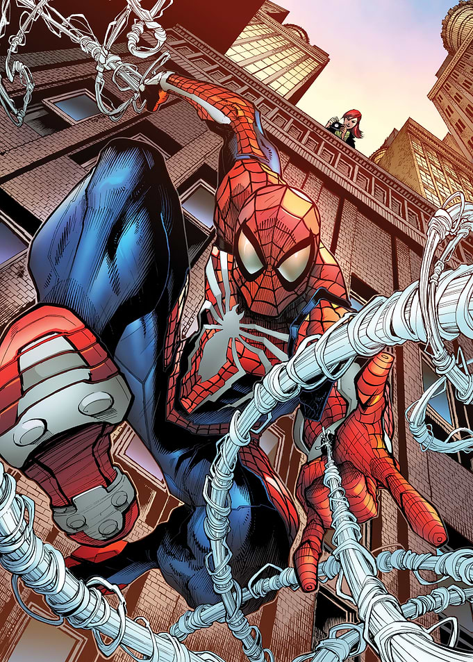 Spider-Man Falling Down