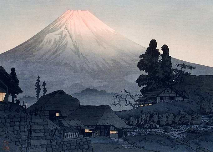 Mount Fuji From Mizukubo