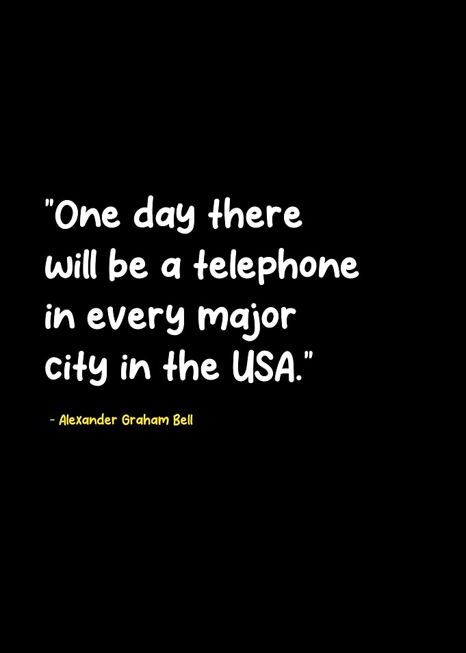 Graham bell quotes