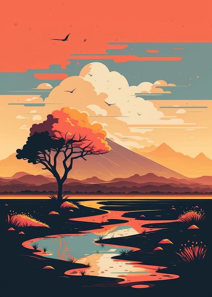 Landscape art