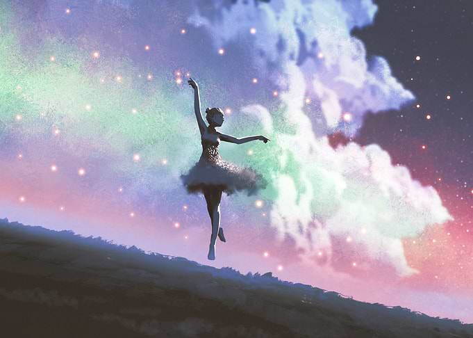 ballerina dancing