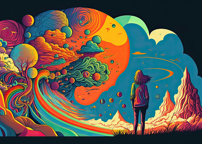 Girl Dream AI Art