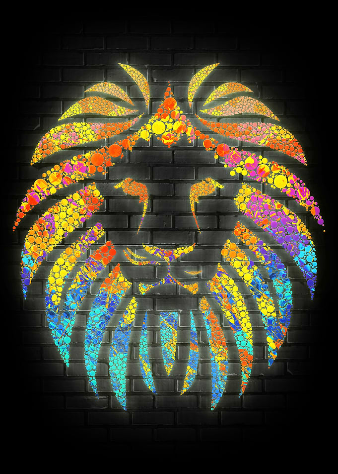 Lion neon