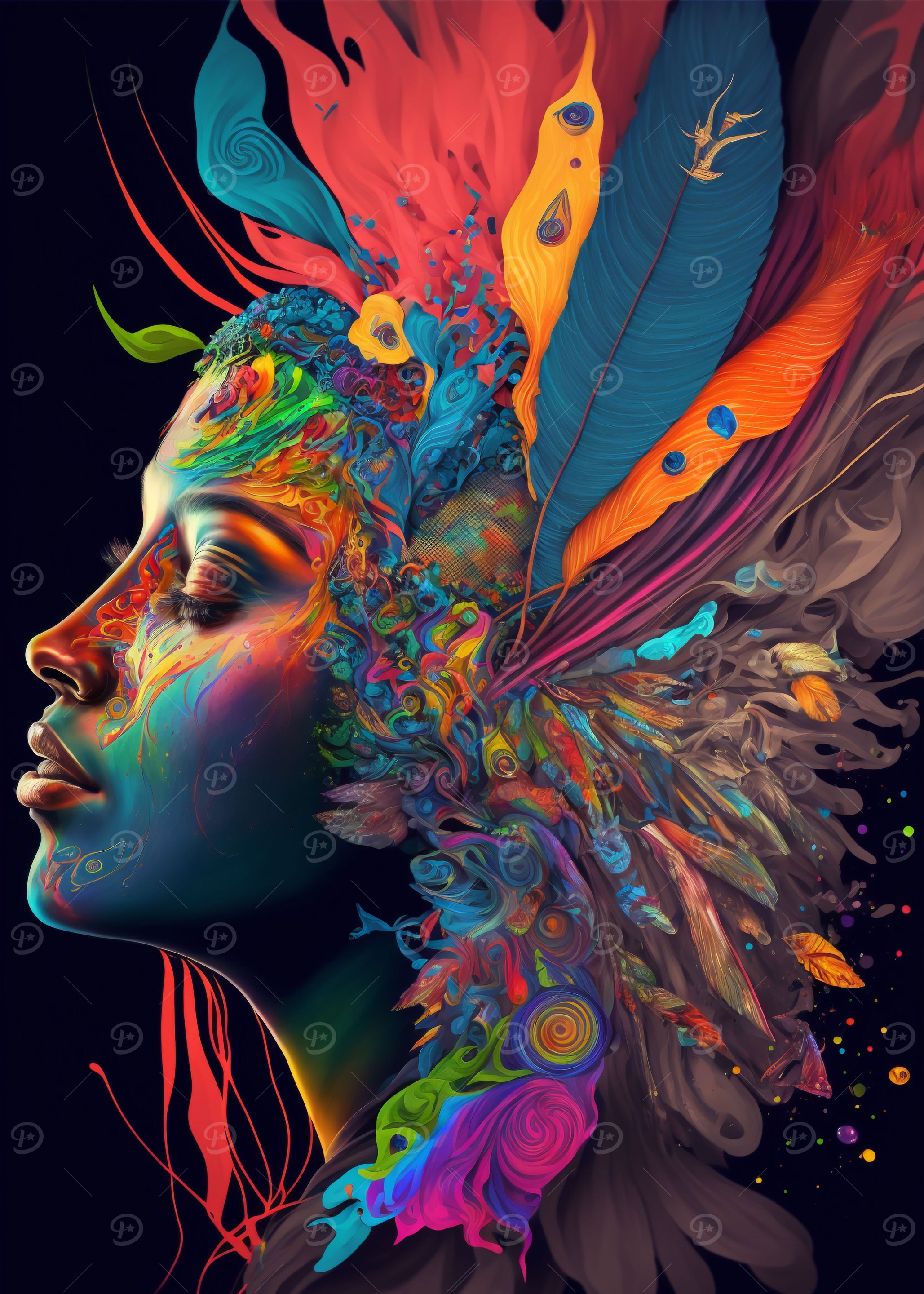 Girl in Colors