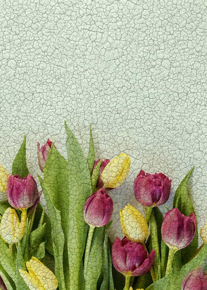 flower oil painting