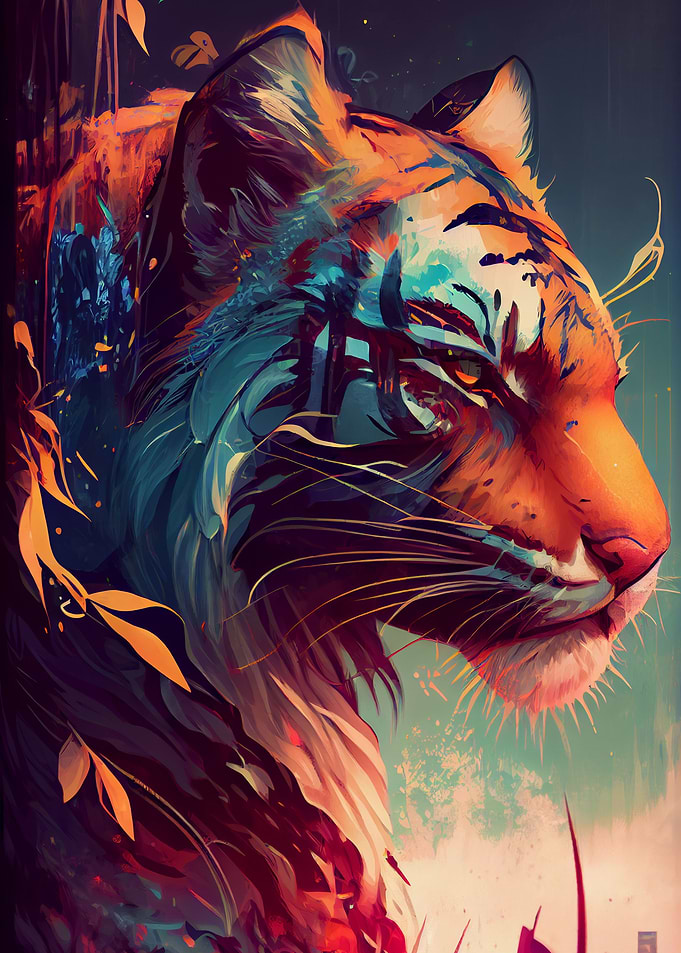 Tiger Colorful