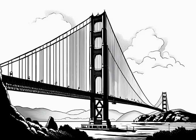 The Golden Gate Bridge