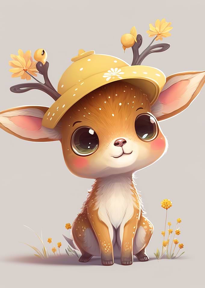 deer cute