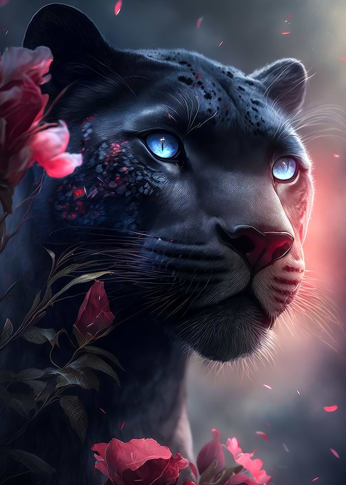 The Pink Black Panther