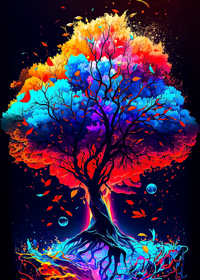 Tree Colorful