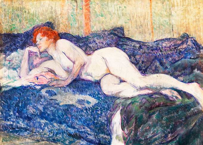 Nude Lying on a Couch