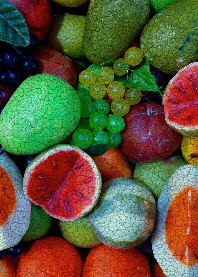 fruit oil painting