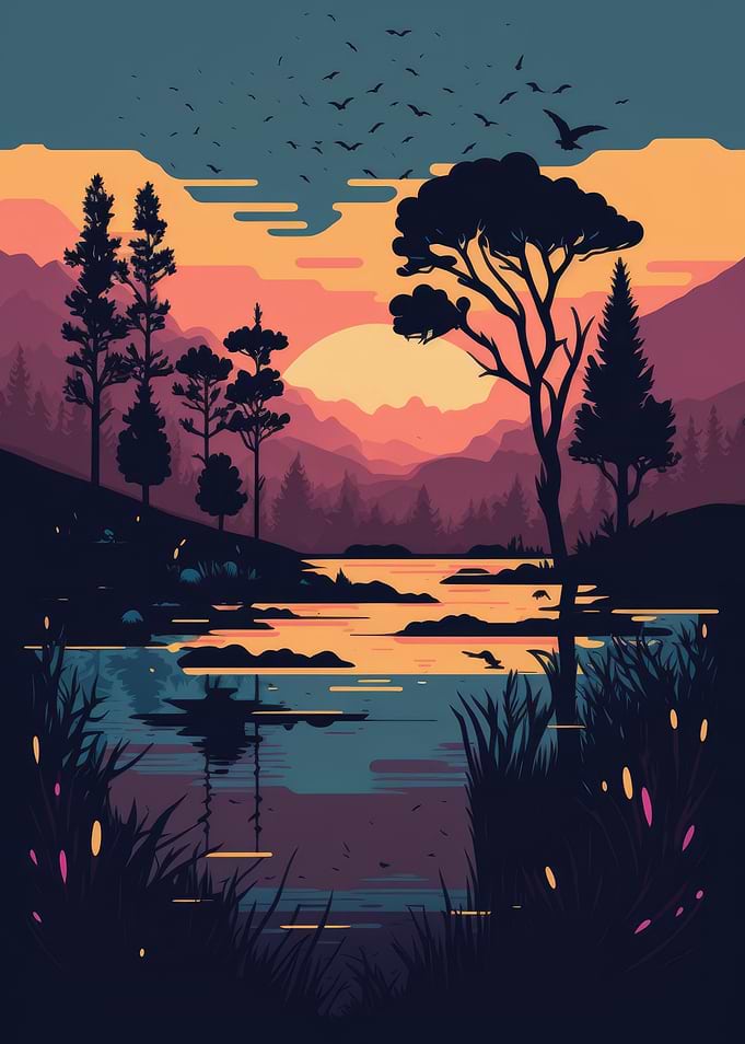 Landscape art