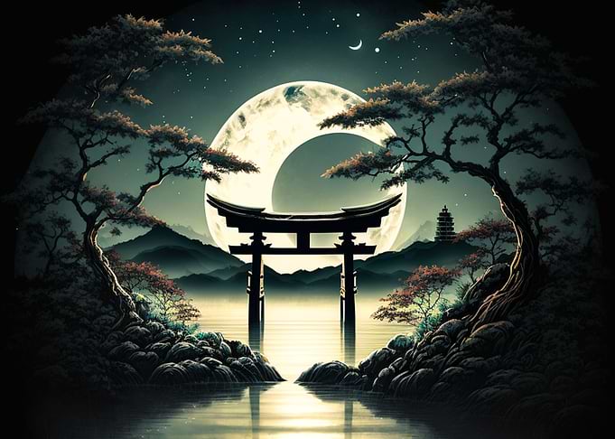 japanese gate anime