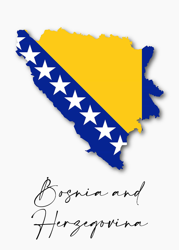 Bosnia Herzegovina Flag