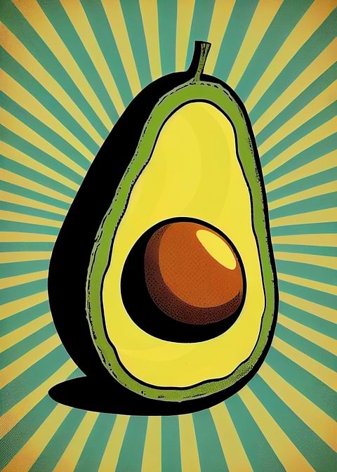 Ripe and Read — kitchen metal wall art