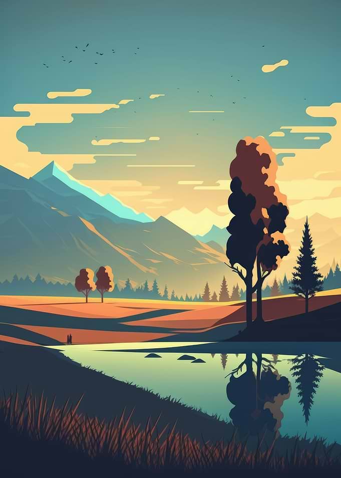 Landscape art