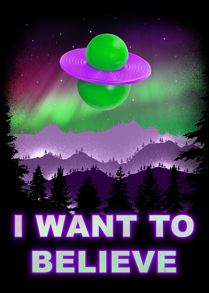 I want to believe