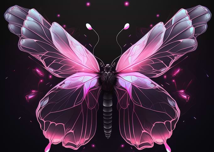 Butterfly colorful