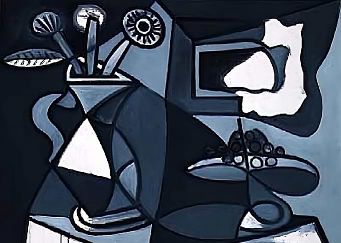 vase with flowers 1943