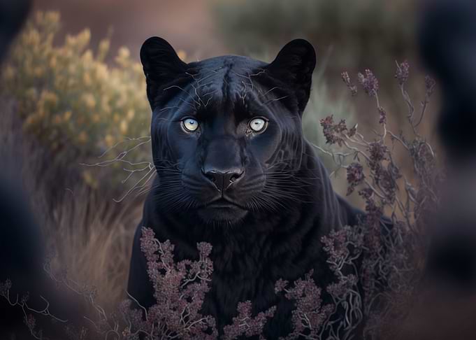 Black Panther Portrait