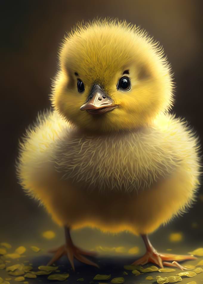 duck cute animal