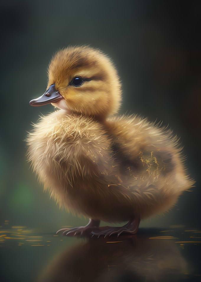 duck cute animal