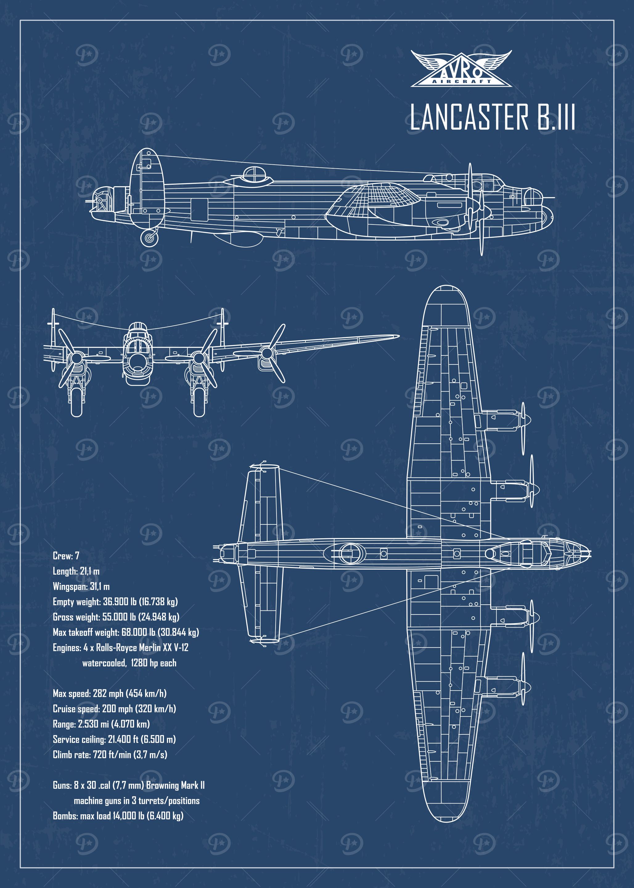 Avro Lancaster WW2 Bomber