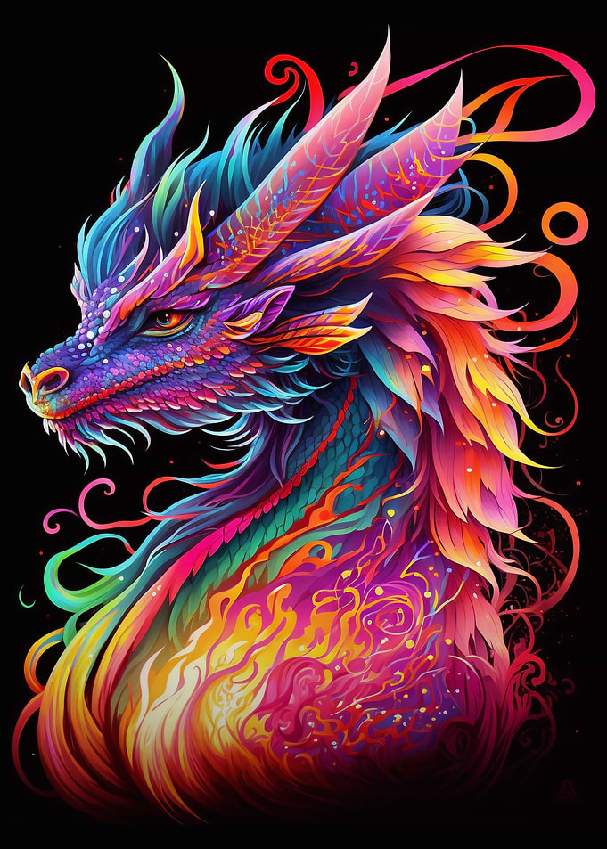 DRAGON COLORFUL I