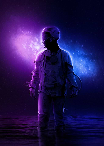 Astronaut In The Sea