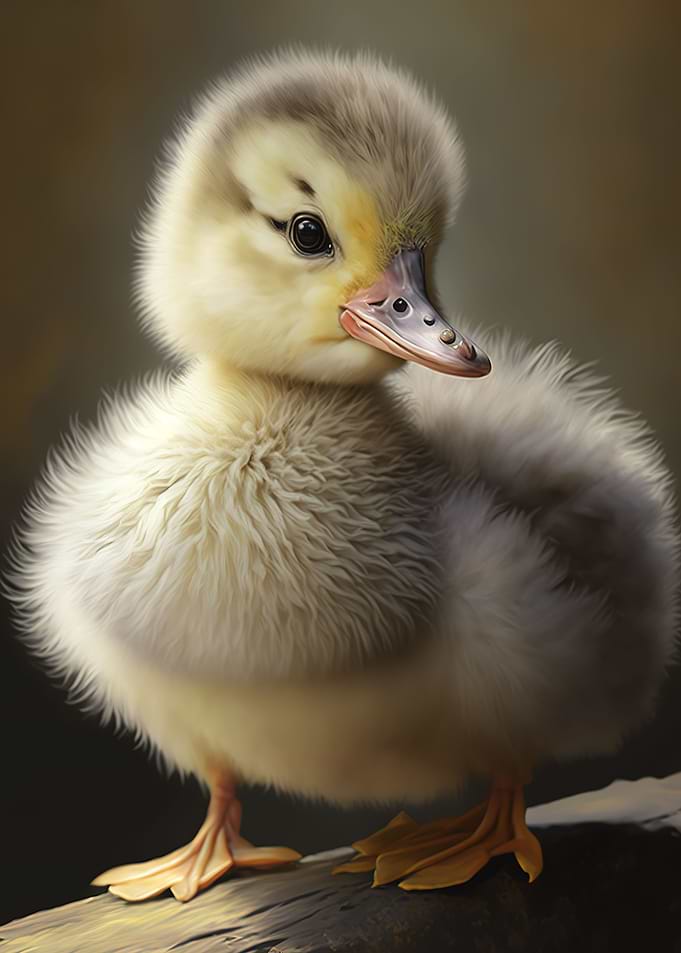 duck cute animal