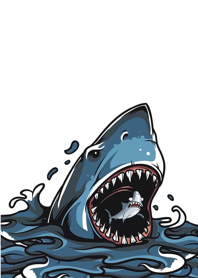 Shark Jaws Predator Fish