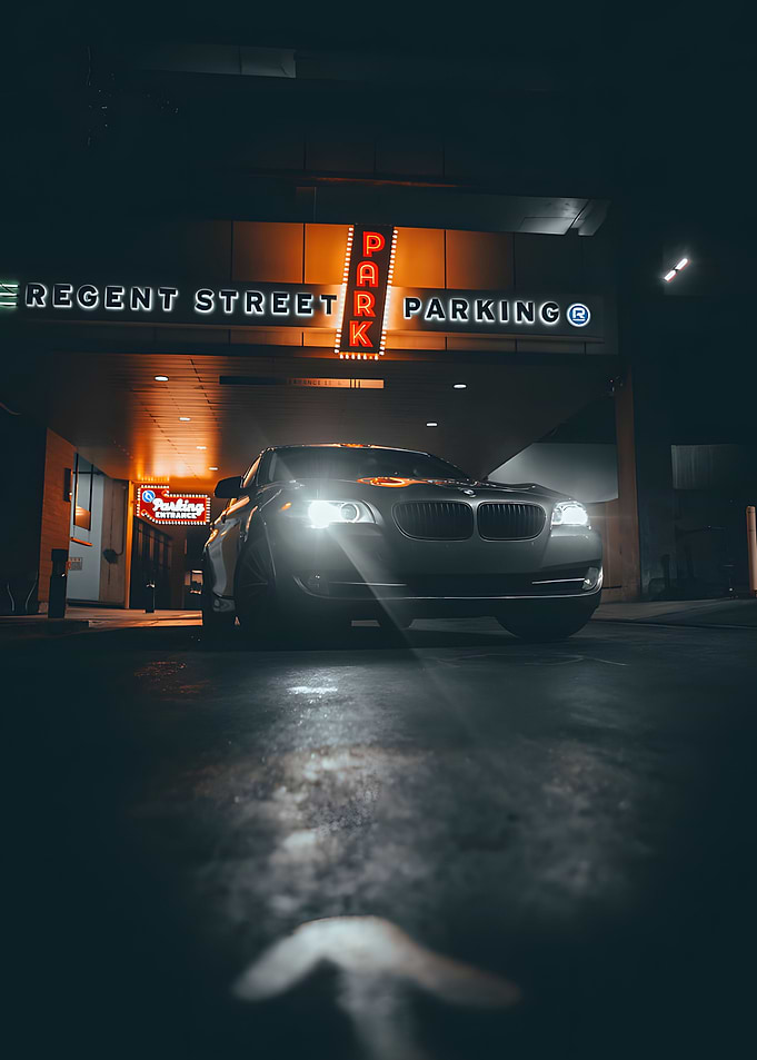 BMW Car Futuristic Art