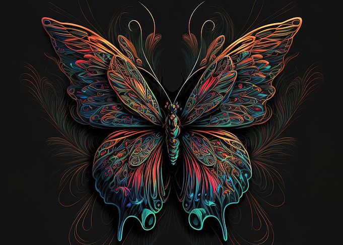 Butterfly Neon