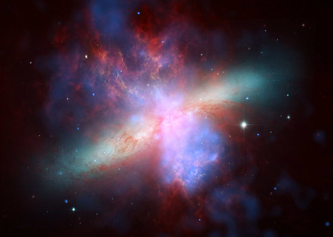 M82 by Chandra