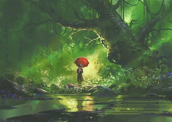 Fantasy forest