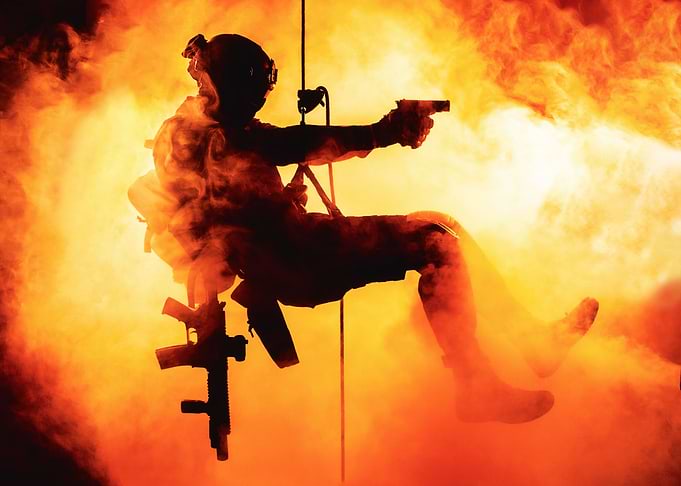 Rappelling