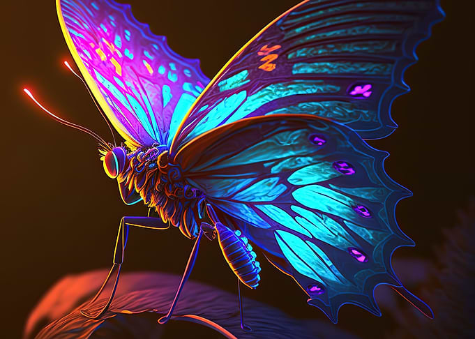 Butterfly Neon
