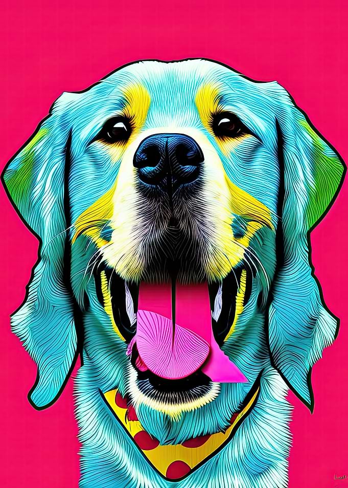 Pop Art Dog 03