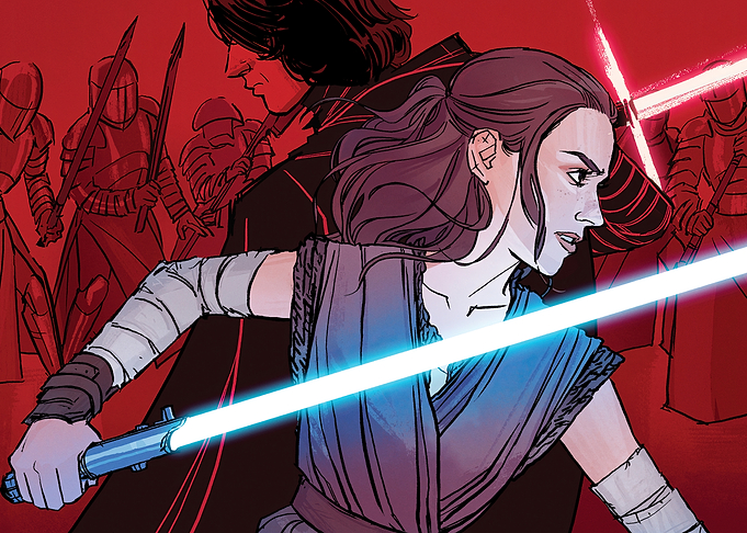 Kylo Ren & Rey