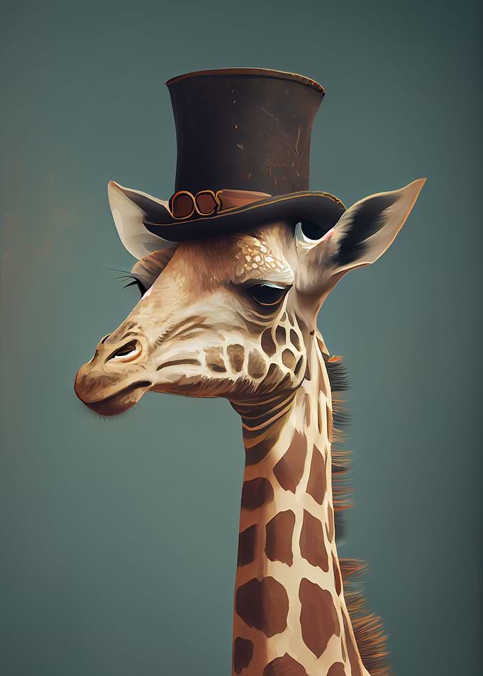Giraffe Hat