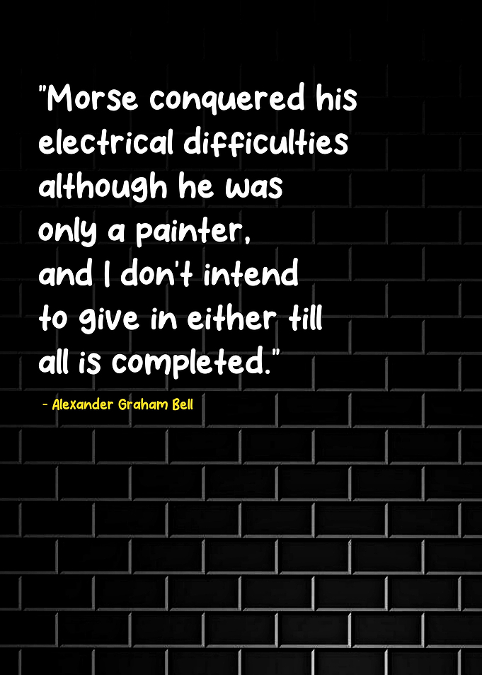 Graham bell quotes