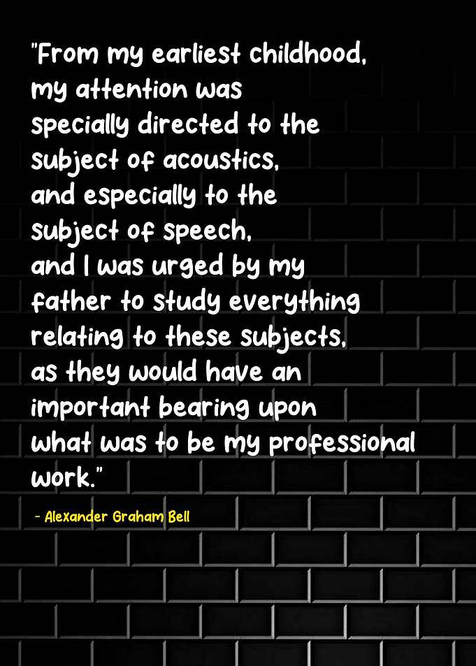 Graham bell quotes
